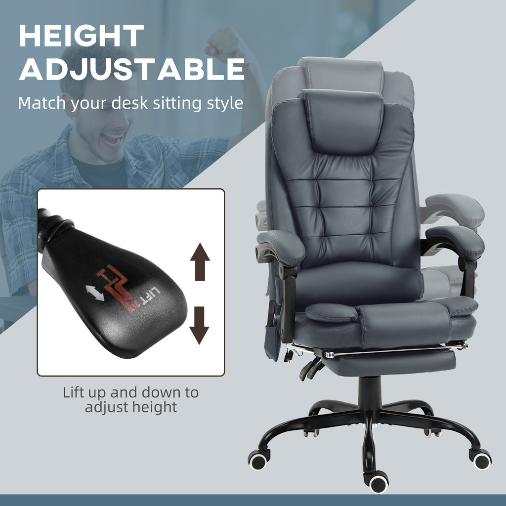 Massaging office chair
