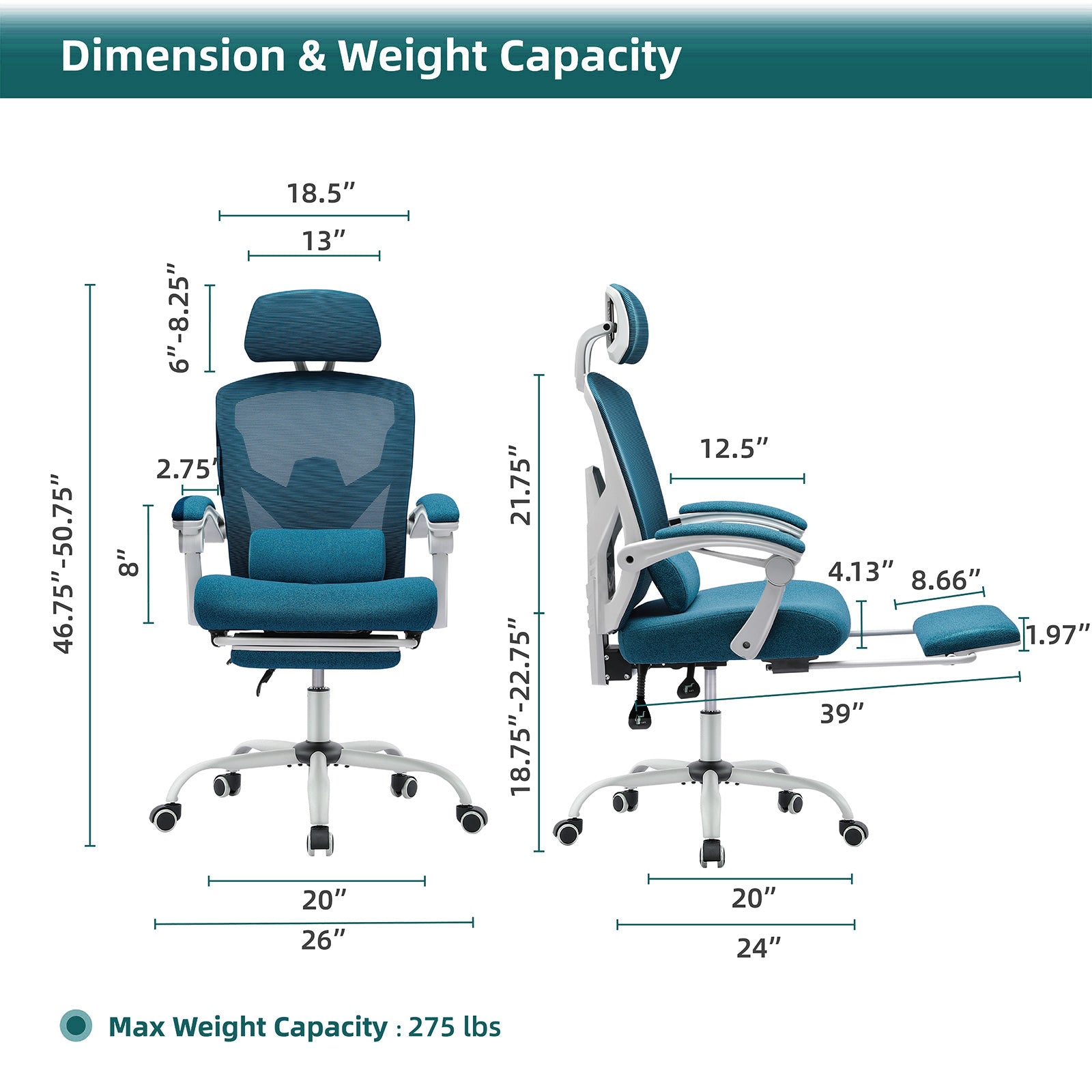 Ergonomic Swivel Office Chair