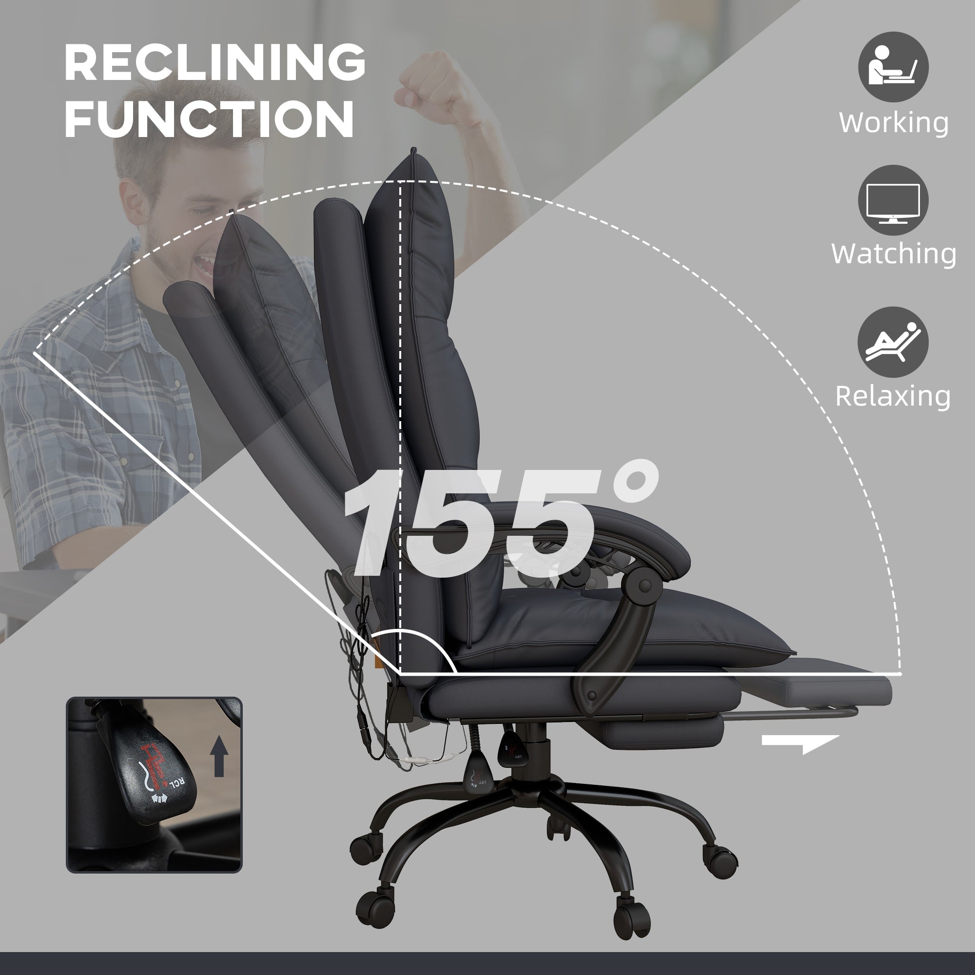 Executive Massaging chair