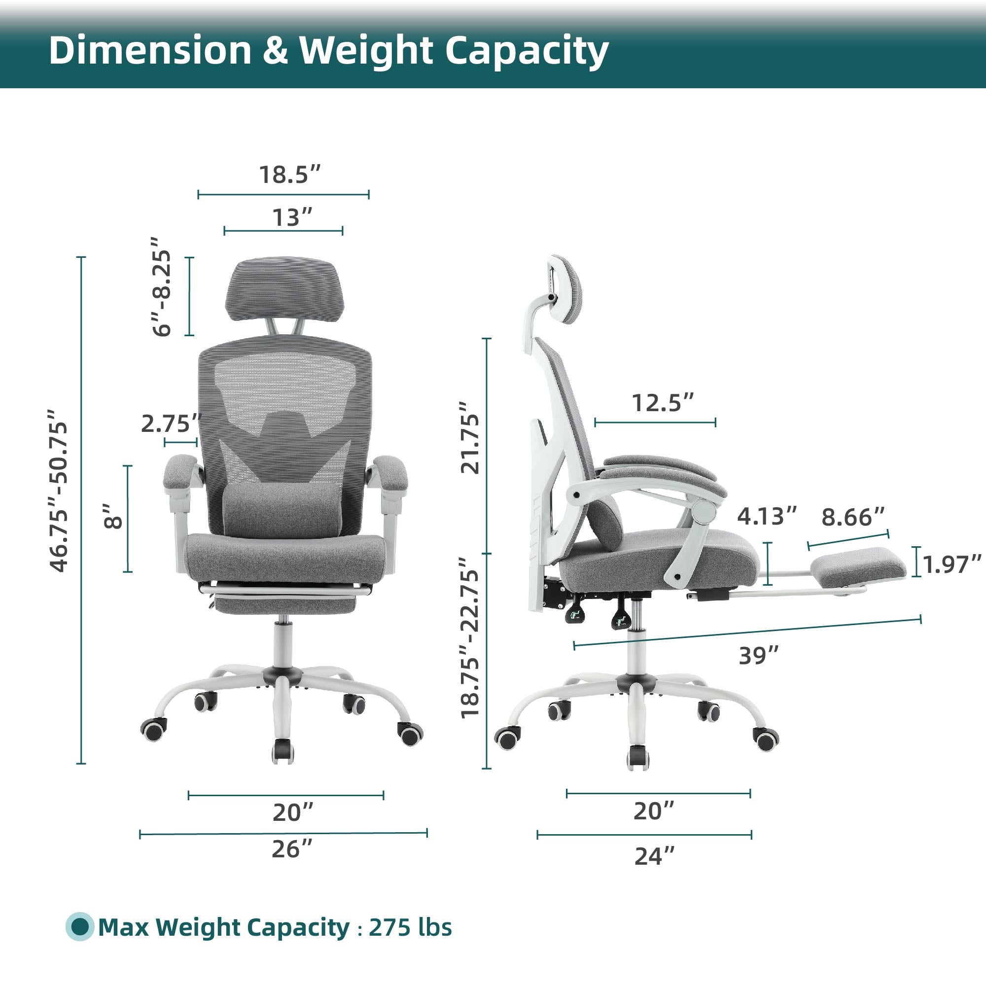 Ergonomic Swivel Office Chair