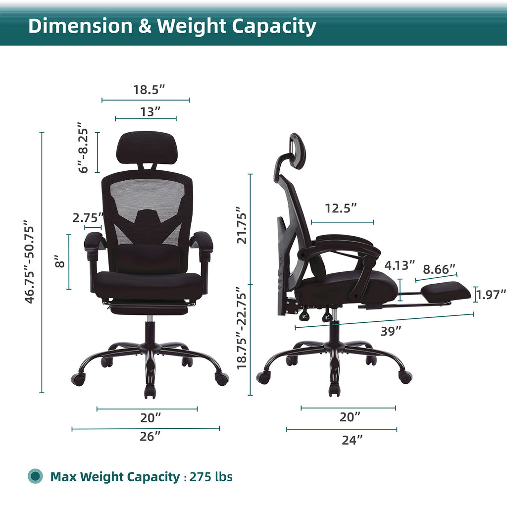 Ergonomic Swivel Office Chair