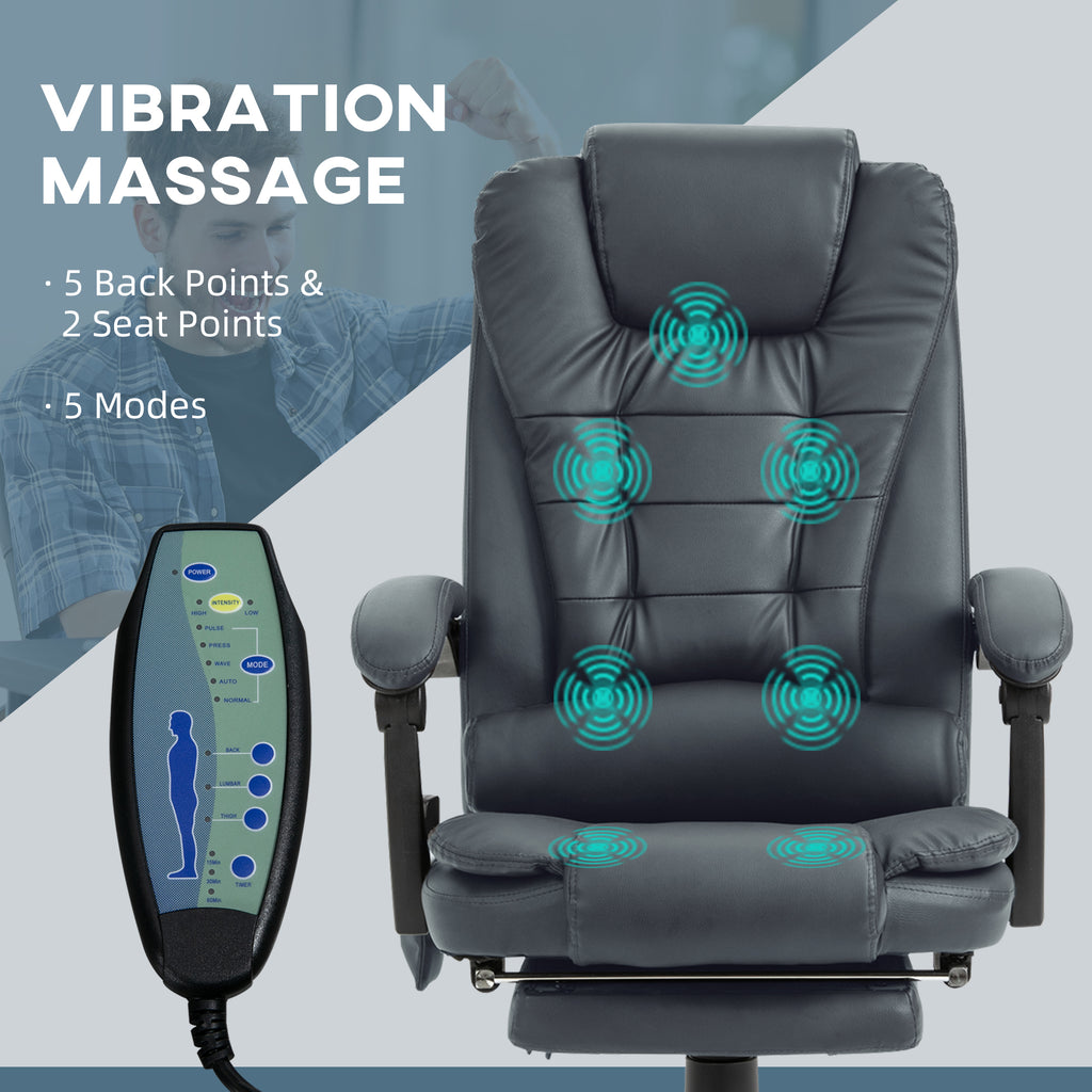 Massaging office chair